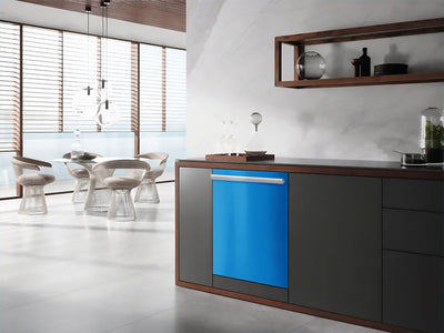 Avery Dennison™ SW900 Satin Light Blue Wrapped Dishwasher Example