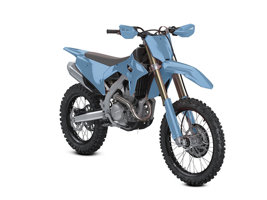 Avery Dennison SW900 Matte Metallic Frosty Blue Dirt Bike Wraps