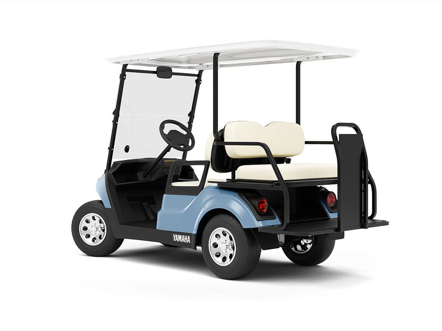 Avery Dennison SW900 Matte Metallic Frosty Blue Golf Cart Vinyl Wraps