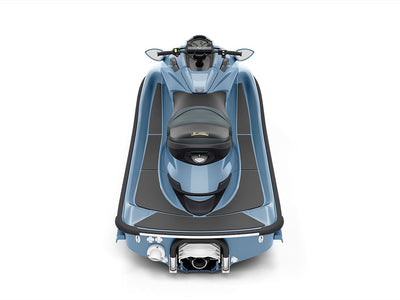Avery Dennison SW900 Matte Metallic Frosty Blue Jet Ski Vinyl Wraps