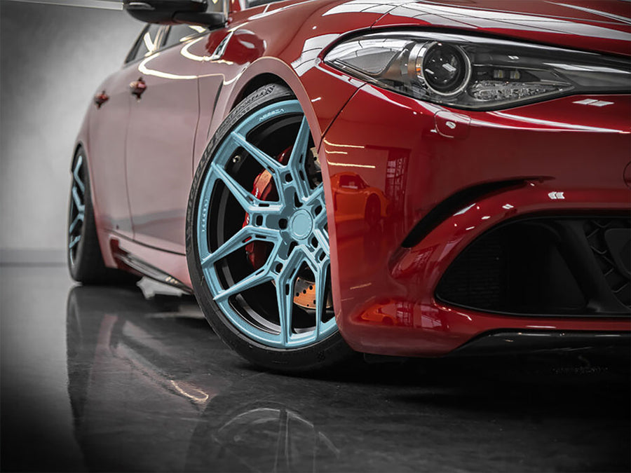 Avery Dennison™ SW900 Gloss Sea Breeze Custom Wheel Installation Process