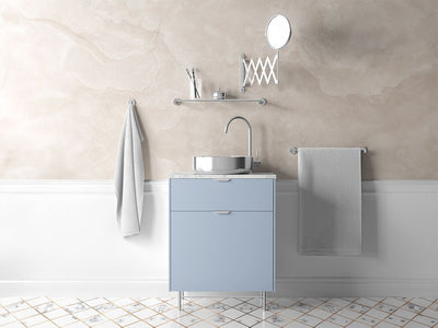 Avery Dennison™ SW900 Gloss Cloudy Blue Bathroom Cabinet Wraps