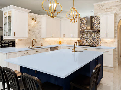 Avery Dennison SW900 Gloss Cloudy Blue DIY Kitchen Counter Wraps