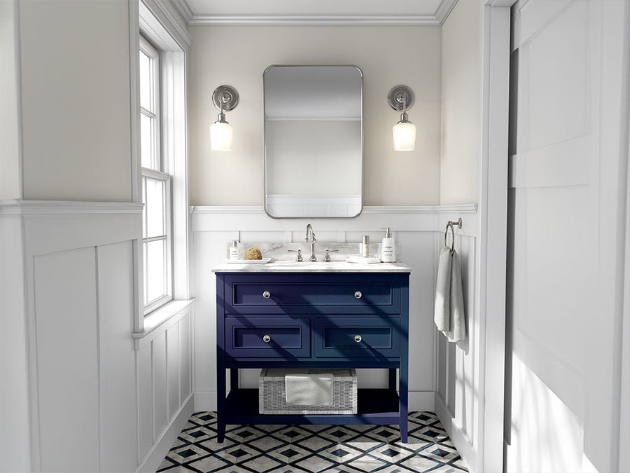 Avery Dennison SW900 Gloss Metallic Magnetic Burst DIY Bathroom Cabinet Wraps