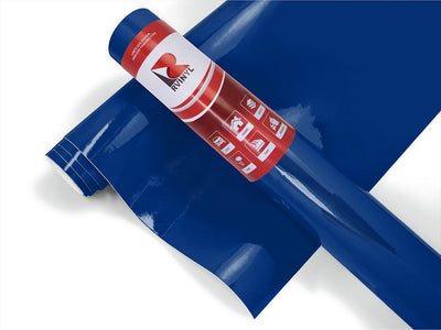 Avery Dennison SW900 Gloss Dark Blue Bathroom Cabinet Wrap Color Film