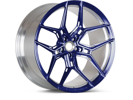 Avery Dennison™ SW900 Gloss Indigo Blue Vinyl Rim Wrap