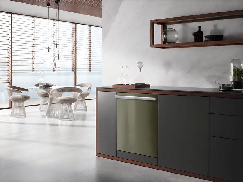 Avery Dennison™ SW900 Satin Khaki Green Wrapped Dishwasher Example