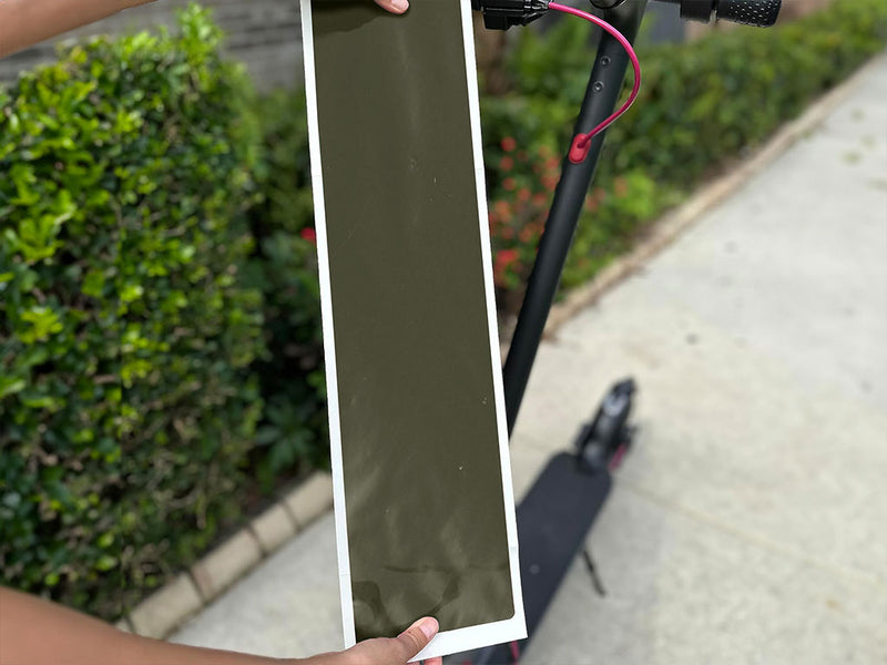 Avery Dennison SW900 Satin Khaki Green DIY Electric Scooter Wraps