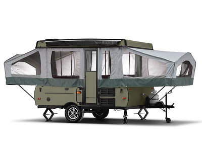 Avery Dennison SW900 Satin Khaki Green DIY Truck Camper Wraps