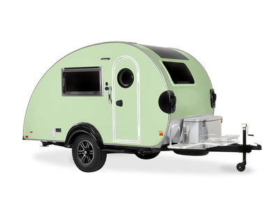 Avery Dennison SW900 Gloss Light Pistachio DIY Tear Drop Trailer Wraps