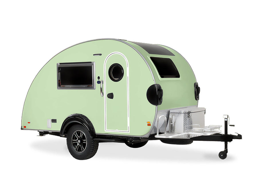 Avery Dennison SW900 Gloss Light Pistachio DIY Tear Drop Trailer Wraps