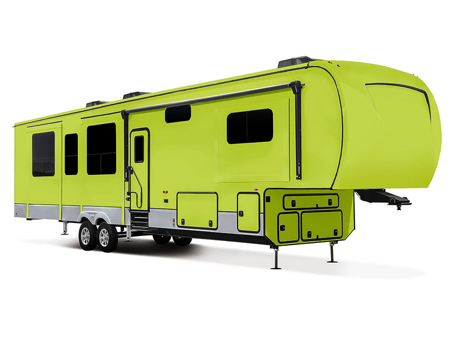 Avery Dennison SW900 Gloss Lime Green Do-It-Yourself 5th Wheel Travel Trailer Wraps