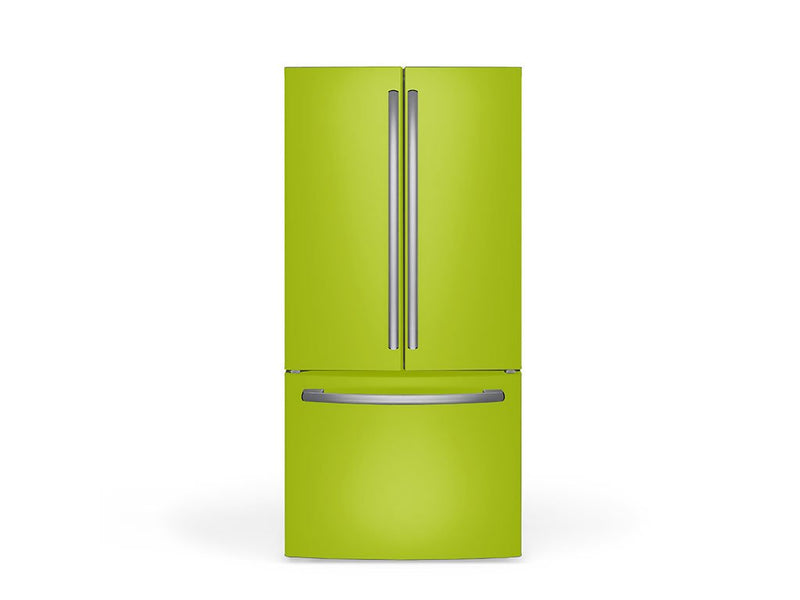 Avery Dennison SW900 Gloss Lime Green DIY Built-In Refrigerator Wraps