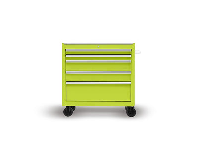 Avery Dennison SW900 Gloss Lime Green DIY Tool Cabinet Wraps