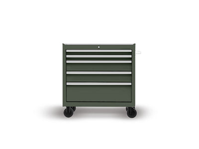 Avery Dennison SW900 Matte Olive Green DIY Tool Cabinet Wraps