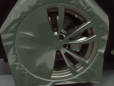 Avery Dennison™ SW900 Matte Olive Green Custom Wheel Installation Process