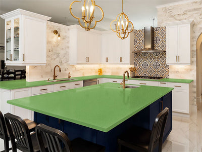 Avery Dennison SW900 Matte Metallic Green Apple DIY Kitchen Counter Wraps