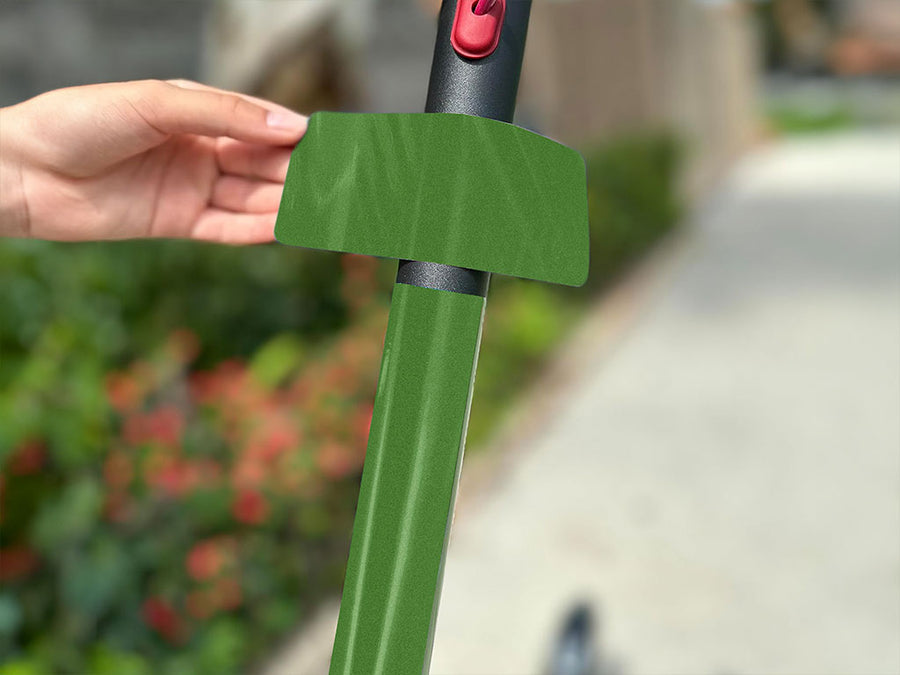 Avery Dennison SW900 Matte Metallic Green Apple Electric Kick-Scooter Wraps