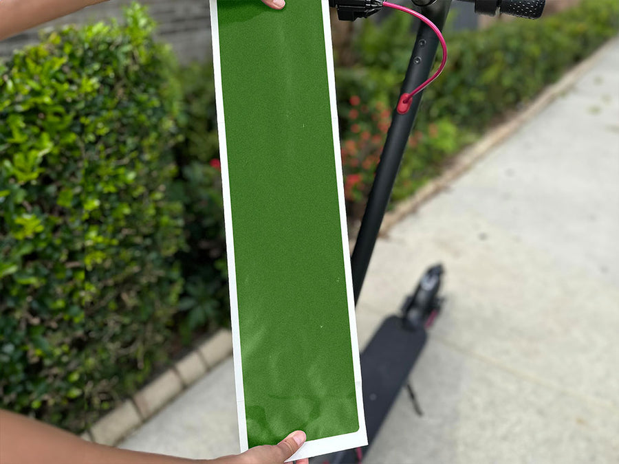 Avery Dennison SW900 Matte Metallic Green Apple DIY Electric Scooter Wraps
