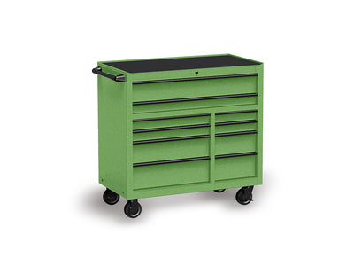 Avery Dennison™ SW900 Matte Metallic Green Apple Tool Cabinet Wraps