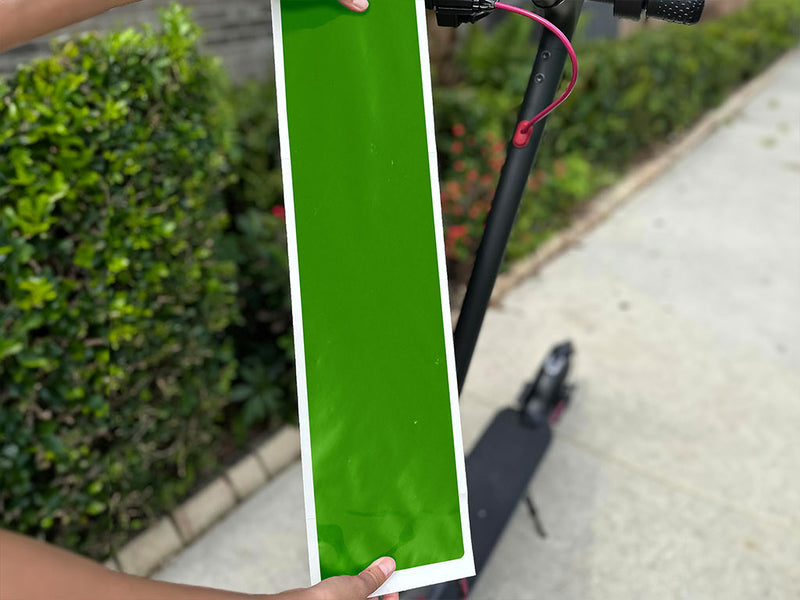 Avery Dennison SW900 Gloss Grass Green DIY Electric Scooter Wraps