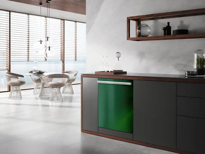 Avery Dennison™ SW900 Gloss Metallic Radioactive Wrapped Dishwasher Example