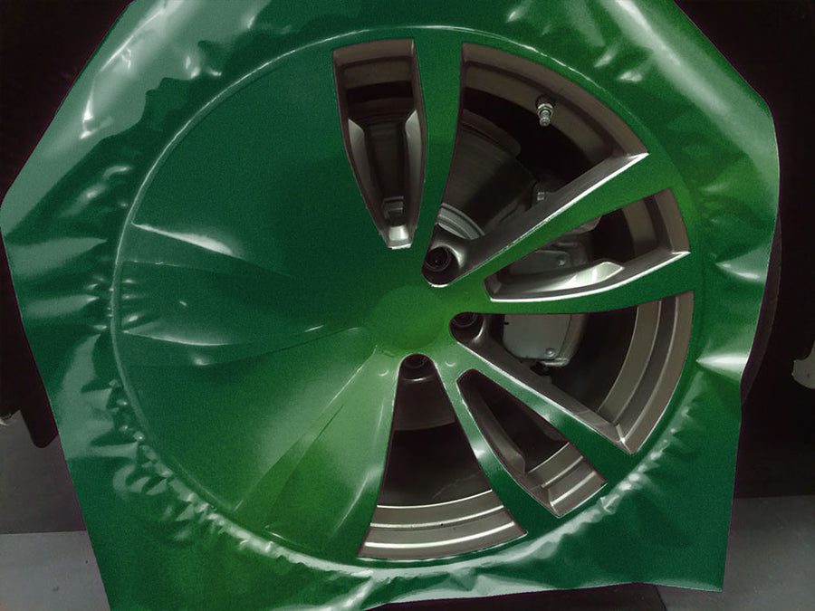 Avery Dennison™ SW900 Gloss Metallic Radioactive Custom Wheel Installation Process