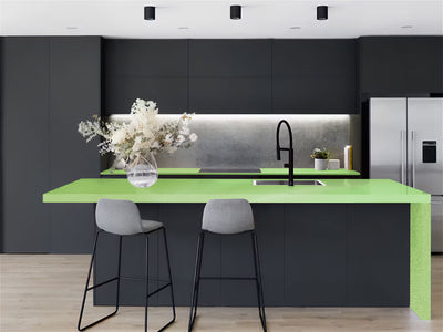 Avery Dennison™ SW900 Gloss Light Green Pearl Kitchen Countertop Wraps