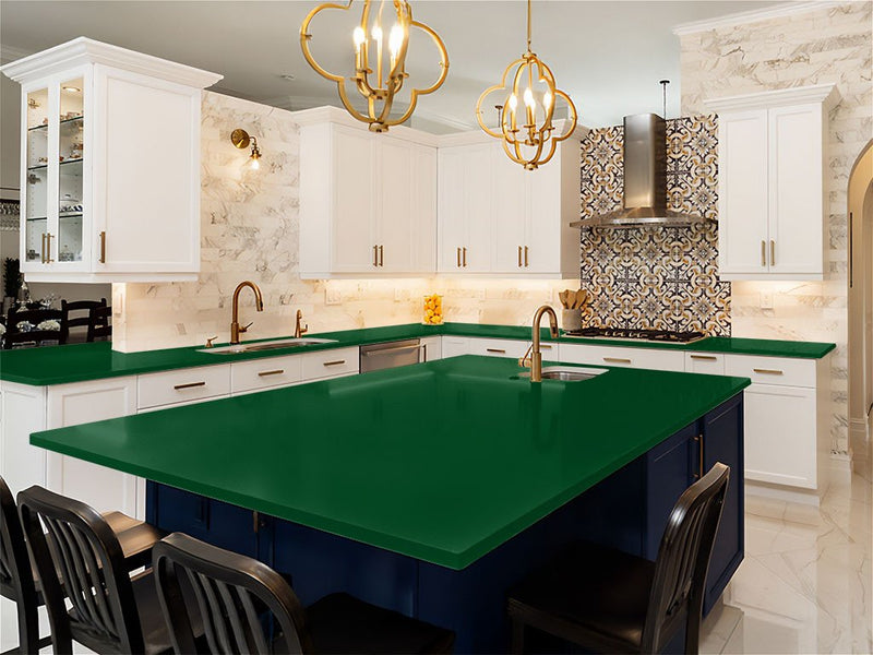 Avery Dennison SW900 Gloss Dark Green DIY Kitchen Counter Wraps