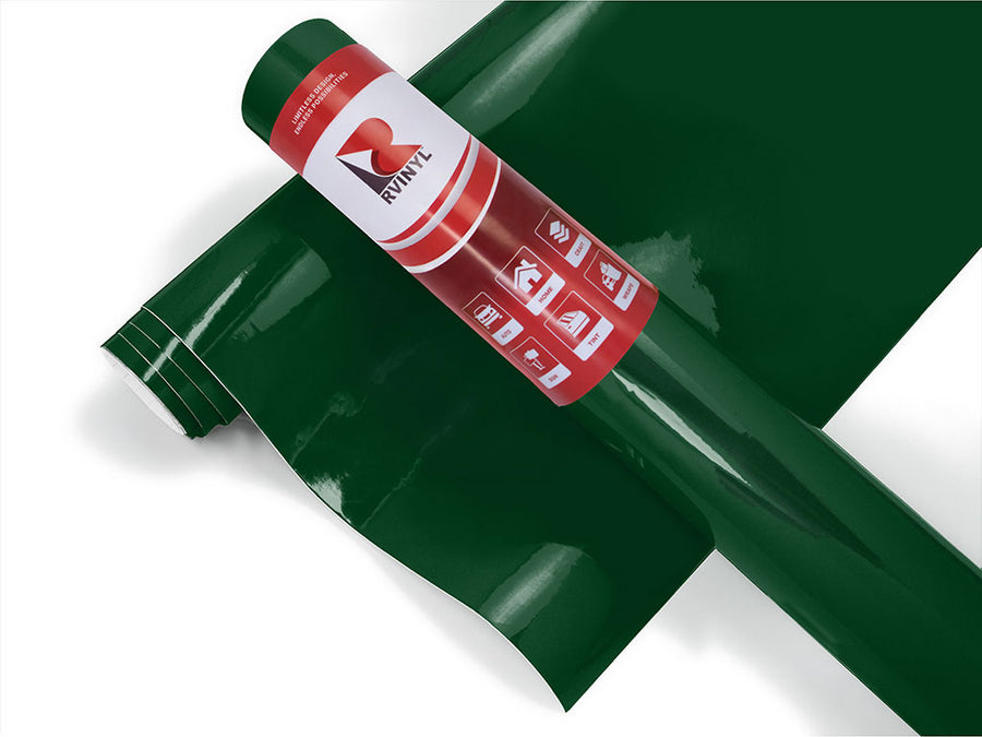 Avery Dennison SW900 Gloss Dark Green Car Wrap Color Film