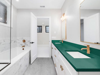 Avery Dennison SW900 Gloss Dark Green Pearl DIY Built-In Bathroom Countertop Wraps