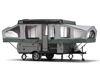 Avery Dennison SW900 Brushed Titanium Pop-Up Camper