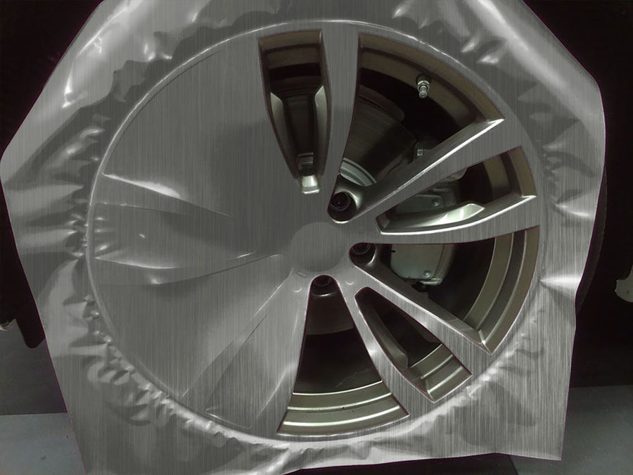 Avery Dennison™ SW900 Brushed Titanium Custom Wheel Installation Process