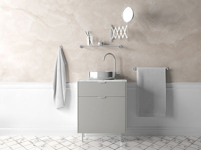 Avery Dennison™ SW900 Gloss Metallic Silver Bathroom Cabinet Wraps