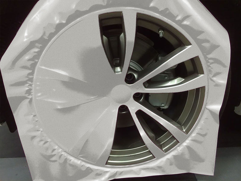 Avery Dennison™ SW900 Gloss Metallic Silver Custom Wheel Installation Process