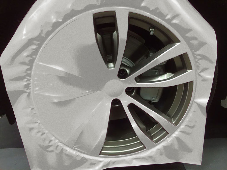 Avery Dennison™ SW900 Gloss Metallic Silver Custom Wheel Installation Process