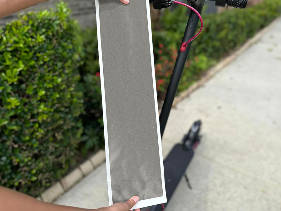 Avery Dennison SW900 Satin Silver Metallic DIY Electric Scooter Wraps