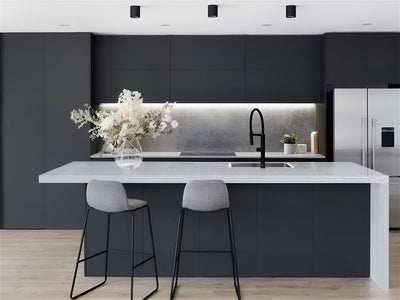 Avery Dennison™ SW900 Brushed Aluminum Kitchen Countertop Wraps