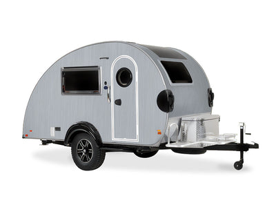 Avery Dennison SW900 Brushed Aluminum DIY Tear Drop Trailer Wraps