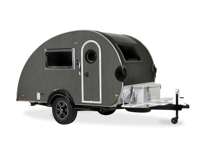 Avery Dennison SW900 Brushed Steel DIY Tear Drop Trailer Wraps