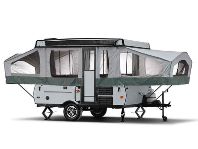 Avery Dennison SW900 Gloss Metallic Quick Silver Pop-Up Camper