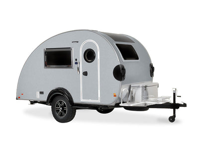 Avery Dennison SW900 Gloss Metallic Quick Silver DIY Tear Drop Trailer Wraps