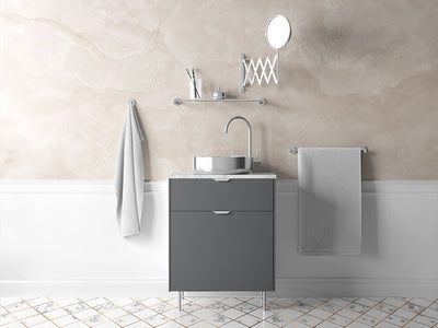 Avery Dennison™ SW900 Gloss Rock Gray Bathroom Cabinet Wraps