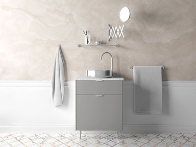 Avery Dennison™ SW900 Gloss Gray Bathroom Cabinet Wraps