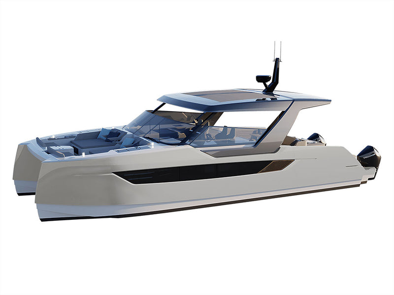 Avery Dennison SW900 Gloss Gray Catamaran Dual-Hull Vinyl Film Wraps