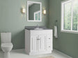 Avery Dennison SW900 Matte Metallic Gunmetal Custom Bathroom Counter Wraps