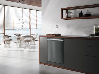Avery Dennison™ SW900 Matte Metallic Gunmetal Wrapped Dishwasher Example