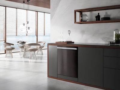 Avery Dennison™ SW900 Satin Dark Basalt Wrapped Dishwasher Example