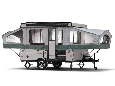 Avery Dennison SW900 Diamond Silver Pop-Up Camper