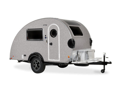Avery Dennison SW900 Diamond Silver DIY Tear Drop Trailer Wraps